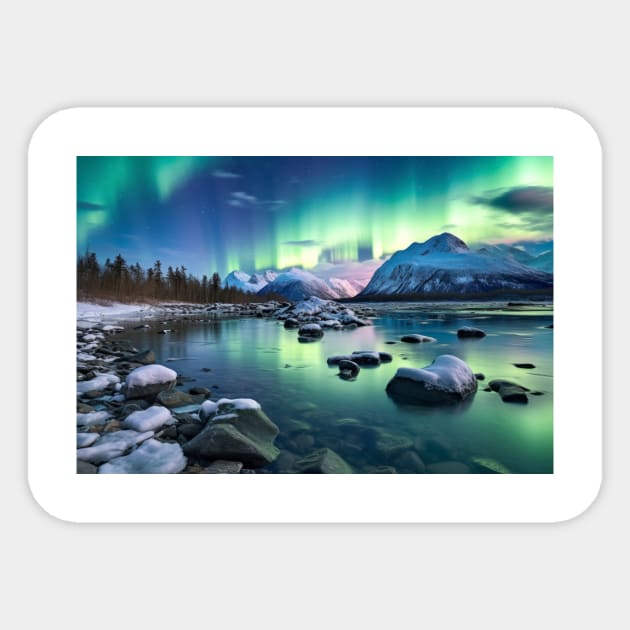Landscape Magical Dimension Fantastic Planet Surrealist Sticker by Cubebox